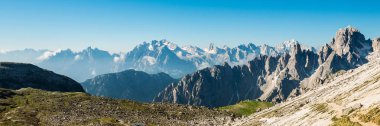 Tre Cime di Lavaredo. Dolomites alps. İtalya