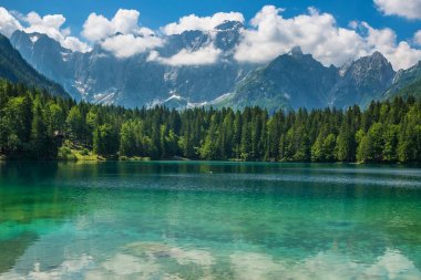 Di Laghi Fusine . Dolomites . Italy