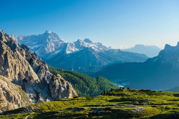 Tre Cime di Lavaredo. Dolomiterna Alperna. Italien — Stockfoto