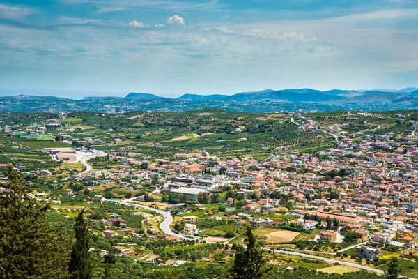 Greek traditional village at Arcadia, Greece Stock Photo