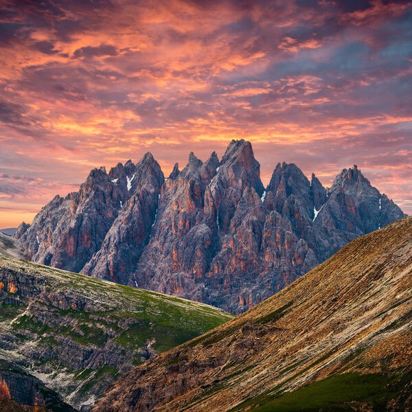Tre Cime di Lavaredo. Dolomites alps. Italy