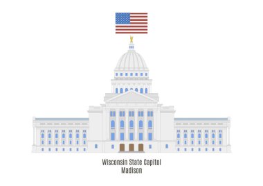 Wisconsin State Capitol, Madison clipart