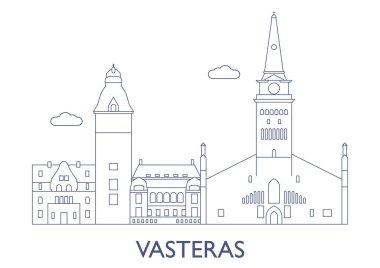 Vasteras, şehrin en ünlü binaları