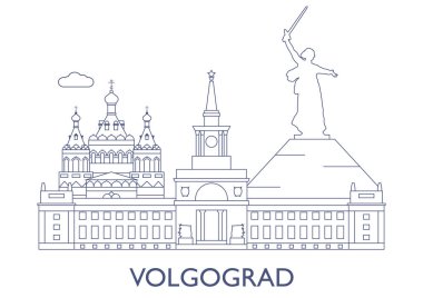 Volgograd, şehrin en ünlü binaları