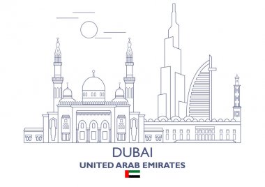 Dubai şehir manzarası, Birleşik Arap Emirlikleri