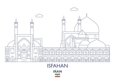 Isfahan şehir manzarası, Iran