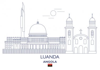 Luanda şehir manzarası, Angola
