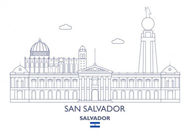 San Salvador şehir manzarası, Salvador