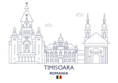Timisoara şehir manzarası, Romanya