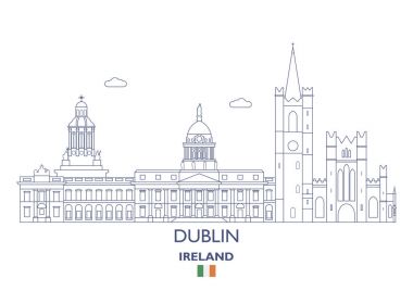 Dublin şehir manzarası, İrlanda