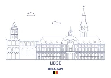 Liege City Skyline, Belçika