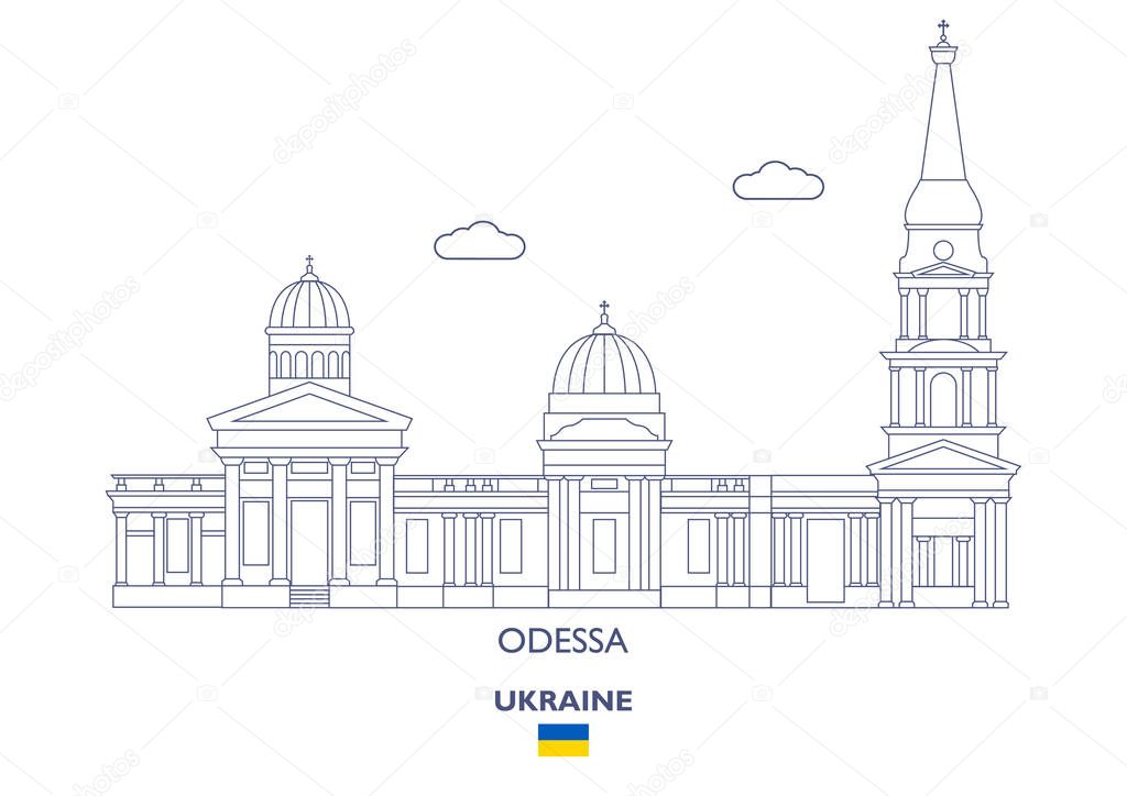 Odessa City Skyline, Ukraine