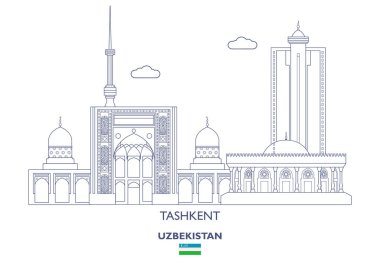 Taşkent şehir manzarası, Özbekistan