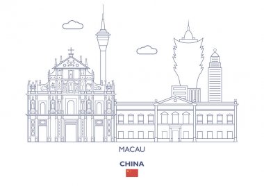 Macau şehir manzarası, Çin