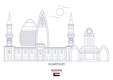 Hartum şehir manzarası, Sudan