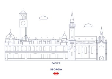 Batum şehir manzarası, Gürcistan