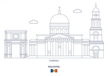 Chisinau şehir manzarası, Moldova
