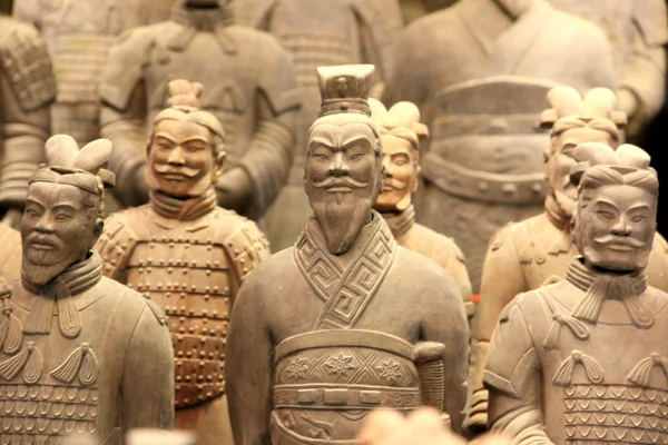 The Terracotta Army or the Terra Cotta Warrior — ストック写真