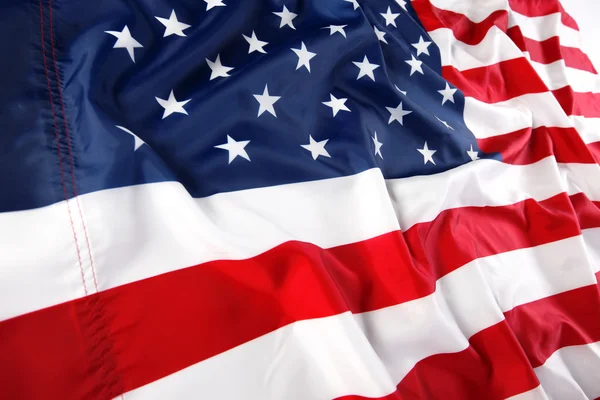 Close up of American flag — Stock Photo, Image