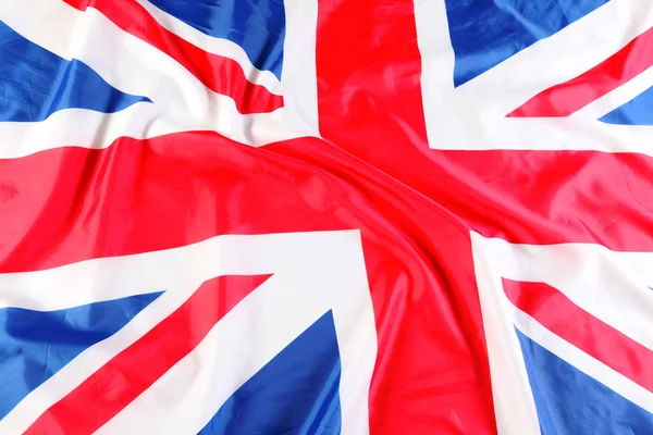 UK, British flag, Union Jack — Stock Photo, Image