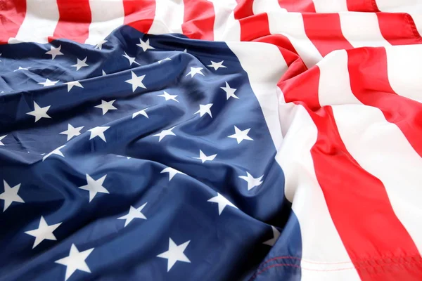 Close up da bandeira americana — Fotografia de Stock
