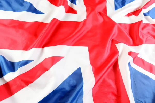 UK, British flag, Union Jack — Stock Photo, Image