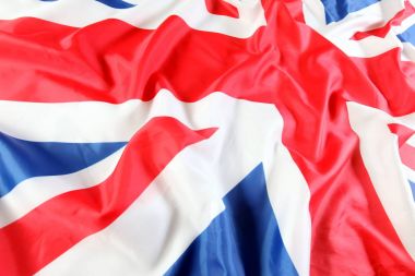 İngiltere'de, İngiliz bayrağı, union jack