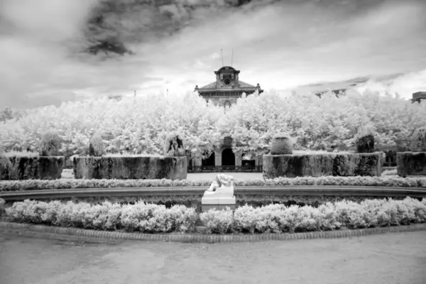 At the park De la Ciutadella in Barcelona, Spain, Catalonia — Stock Photo, Image