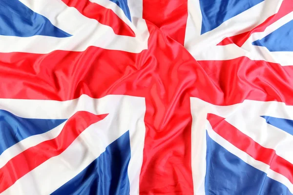 UK, British flag, Union Jack — Stock Photo, Image