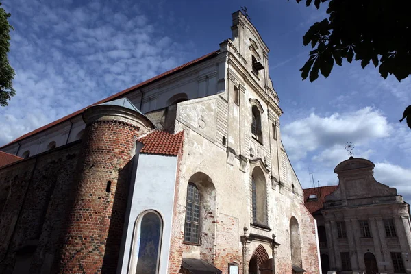 La vecchia chiesa di Vilnius — Foto Stock