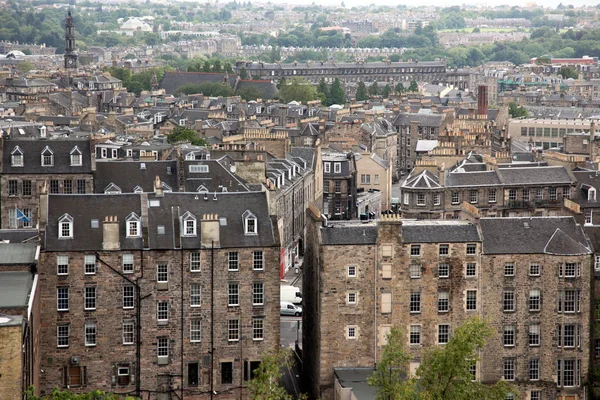 Edinburgh from Calton Hill , UK — Stock Photo, Image