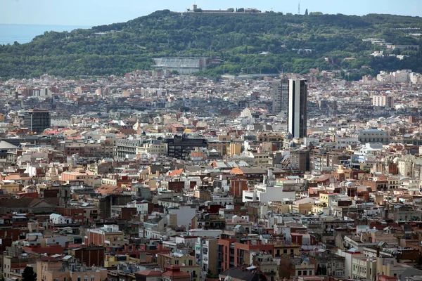 Barcelona, Spain. Barcelona is one of the most populated metropo — Stock Photo, Image