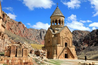 Eski manastır Tatev Ermenistan'da