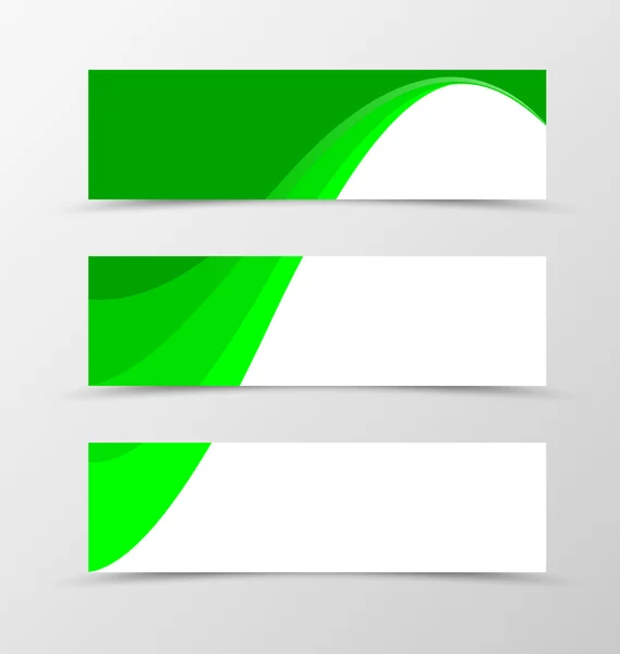 Set van spectrum ontwerp van de banner — Stockvector