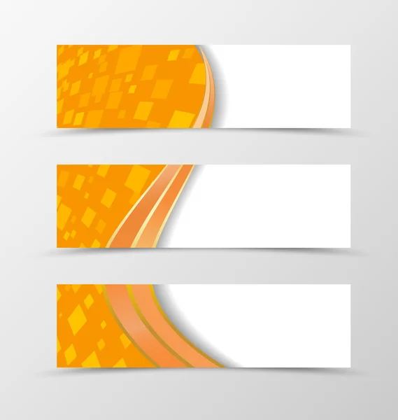 Set Golf ontwerp van de banner — Stockvector