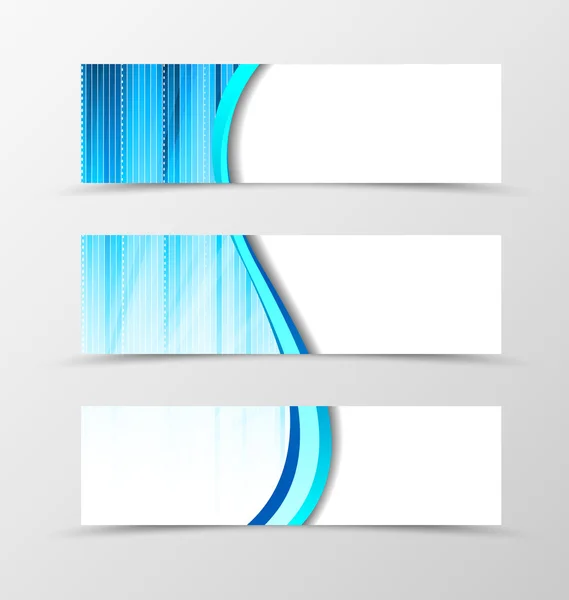 Conjunto de design de espectro de banner —  Vetores de Stock