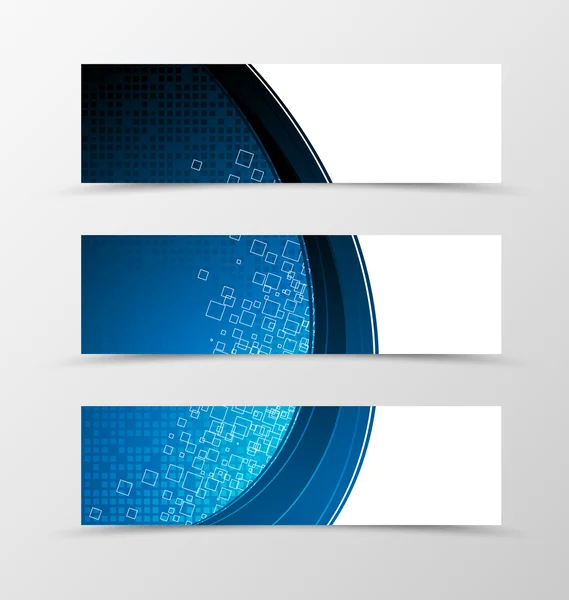 Aantal digitale ontwerp van de banner van de kop — Stockvector