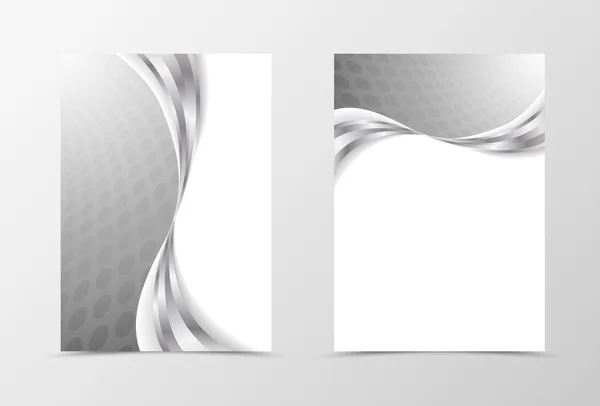 Voor- en achterkant Golf flyer sjabloon ontwerpen — Stockvector