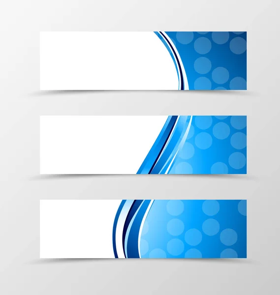 Set Golf ontwerp van de banner van de kop — Stockvector