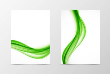 Açık ve geri dinamik afiş tasarım şablonu