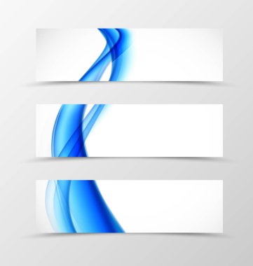 Başlık afiş dalgalı tasarım