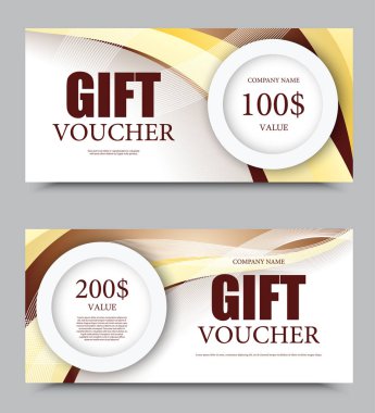 Hediyelik şirket fiş şablonu