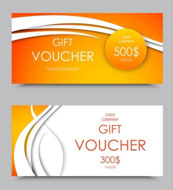 Hediyelik şirket fiş şablonu