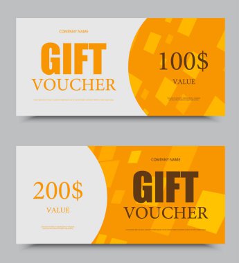 Hediyelik şirket fiş şablonu