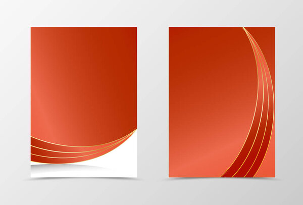 Front and back dynamic flyer template design