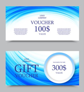 Hediyelik şirket fiş şablonu