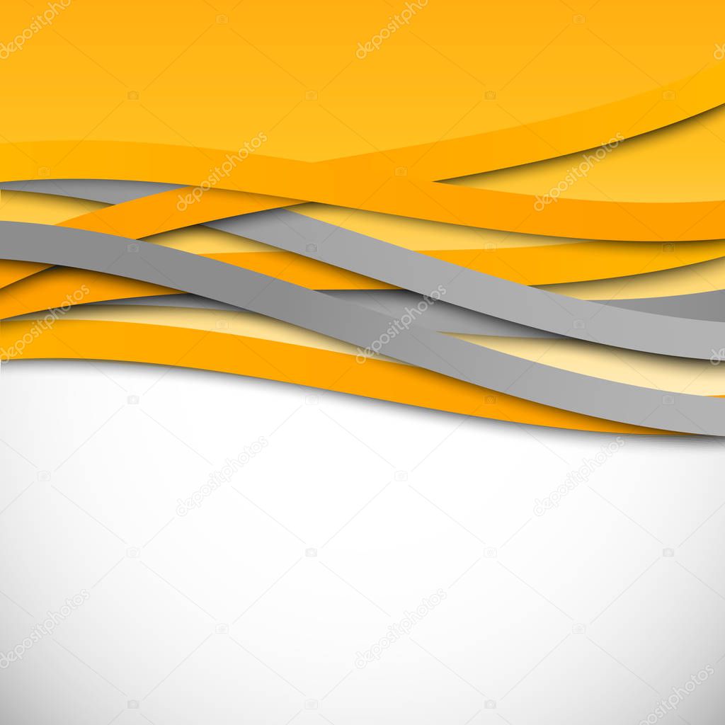 Abstract wavy design background