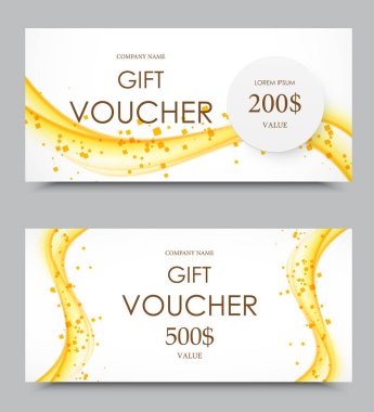 Hediyelik şirket fiş şablonu