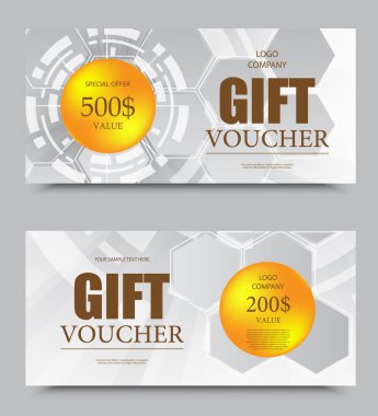 Hediyelik şirket fiş şablonu