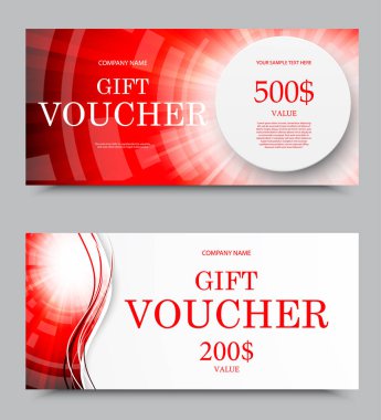 Hediyelik şirket fiş şablonu